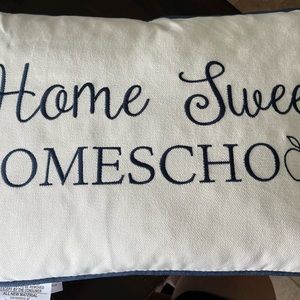 Home Sweet Homeschool Pillow